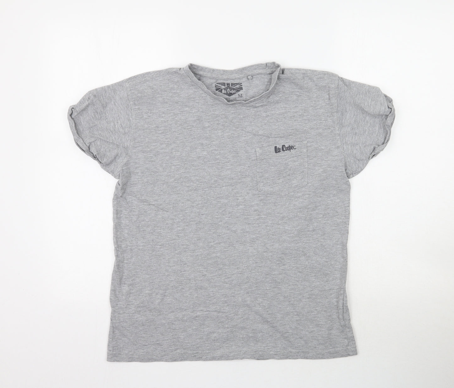 Le Cooper Mens Grey    T-Shirt Size M