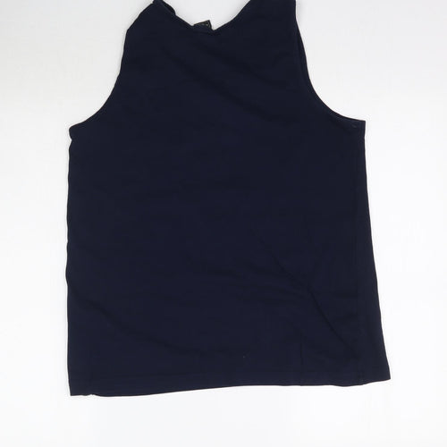 Cotton Traders Mens Blue    T-Shirt Size M  - Tank
