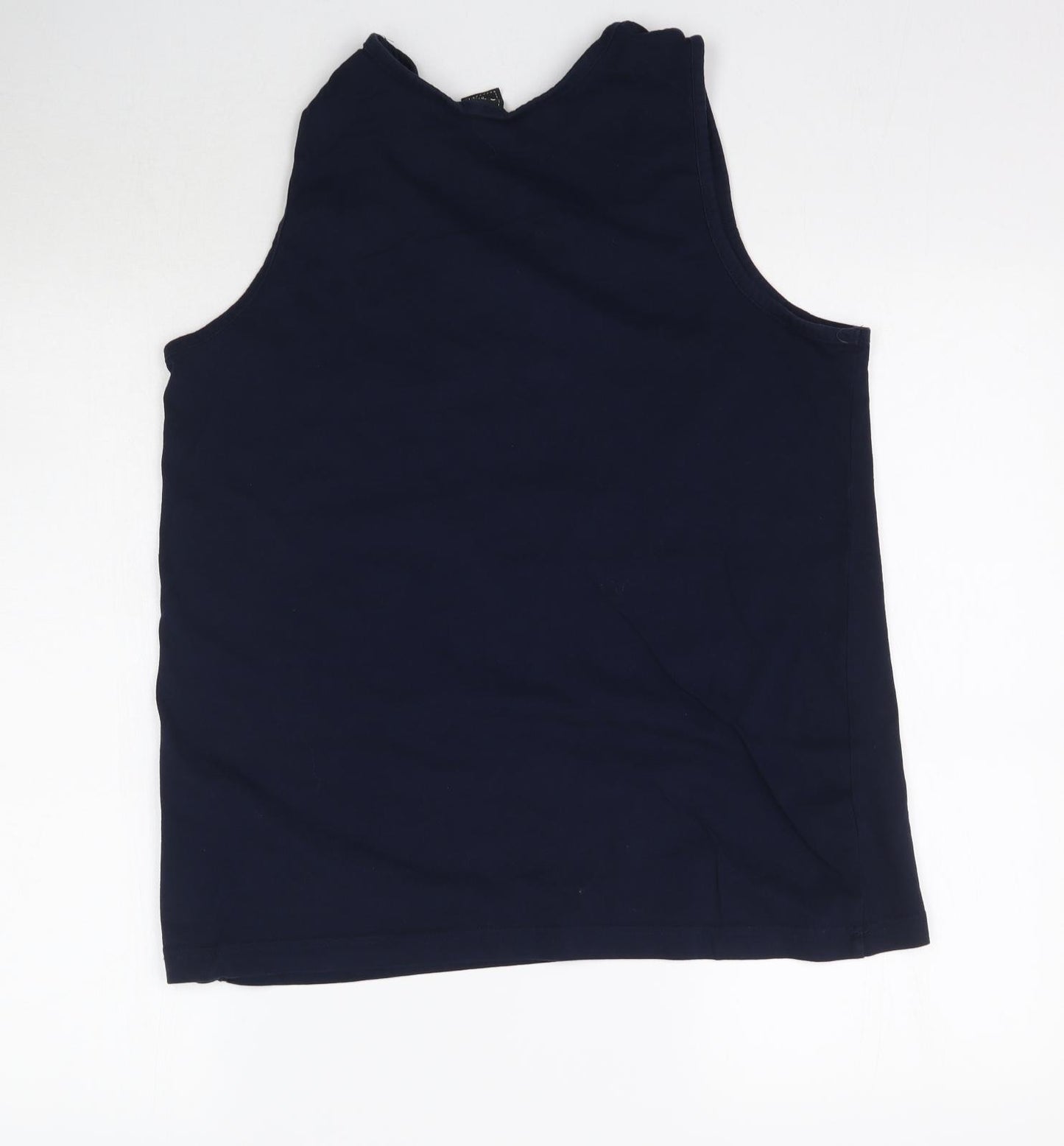 Cotton Traders Mens Blue    T-Shirt Size M  - Tank