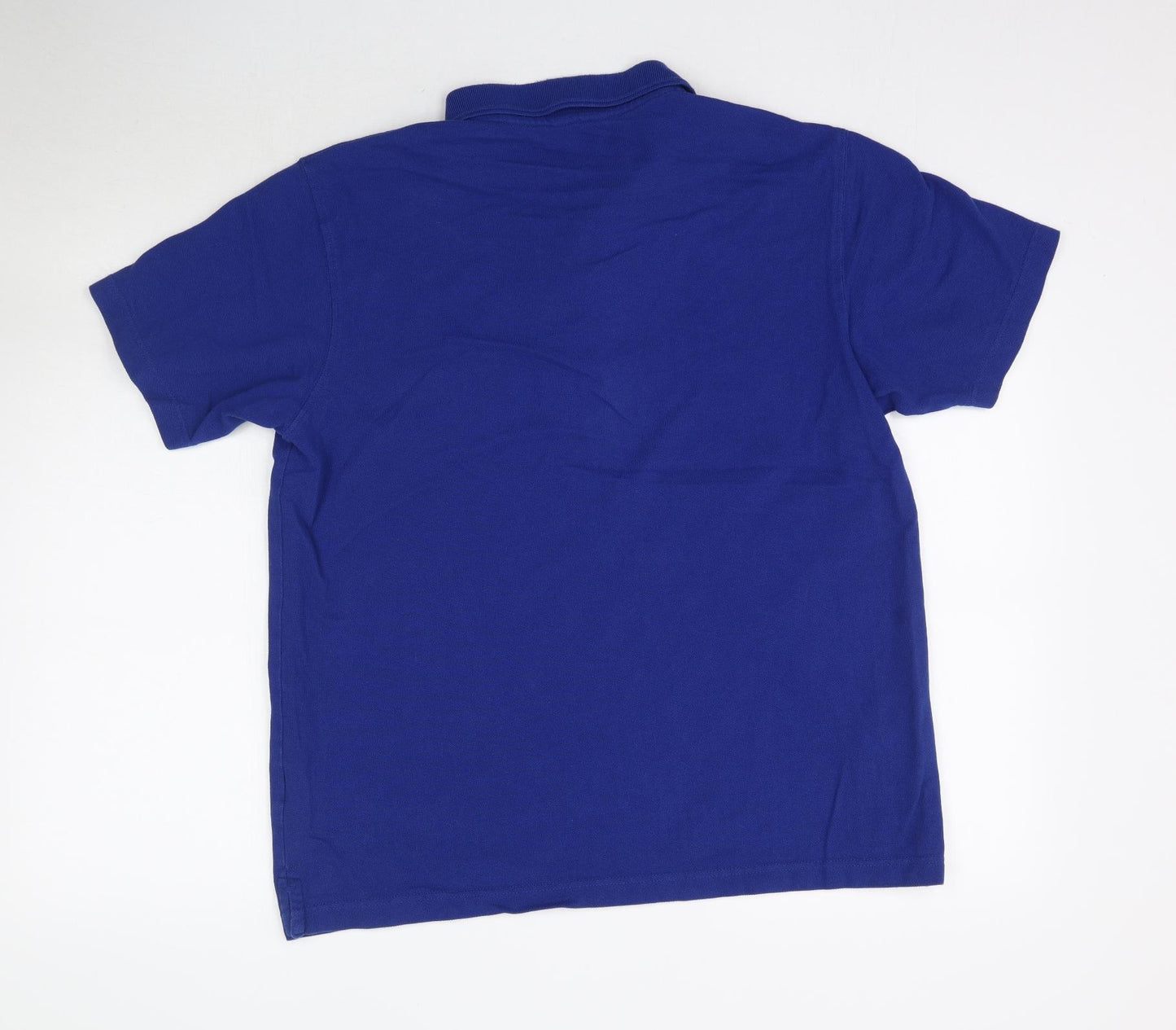 Cotton Traders Mens Blue    Polo Size M