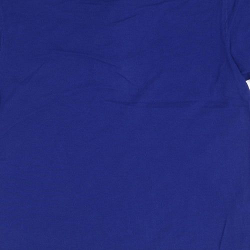 Cotton Traders Mens Blue    Polo Size M