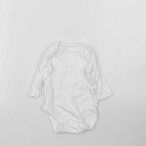 Mothercare Baby White   Babygrow One-Piece Size 0-3 Months