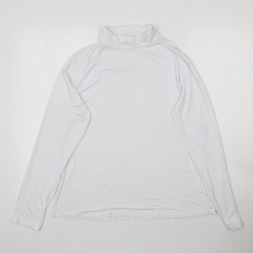 Herou Womens White   Basic T-Shirt Size 2XL