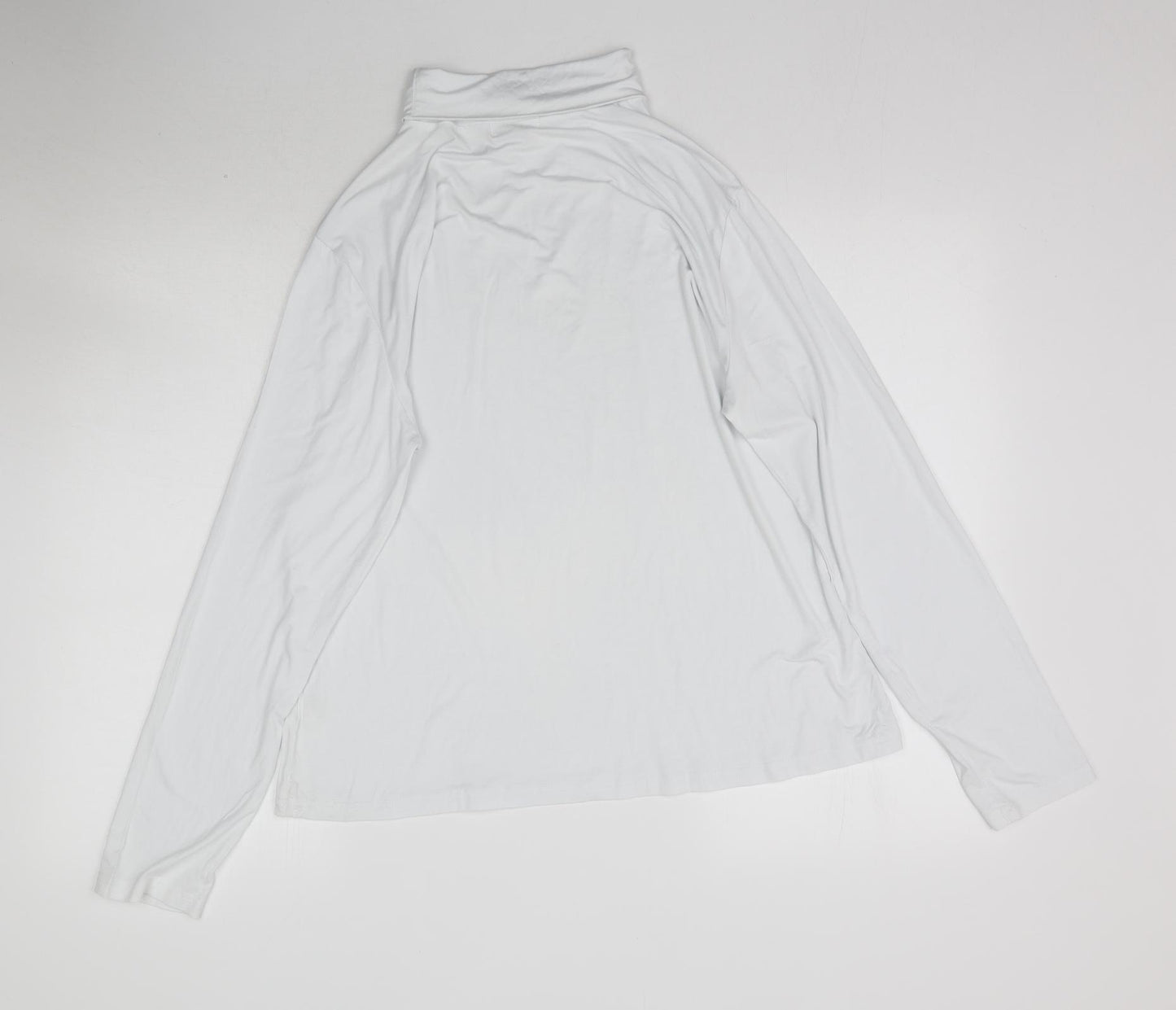 Herou Womens White   Basic T-Shirt Size 2XL