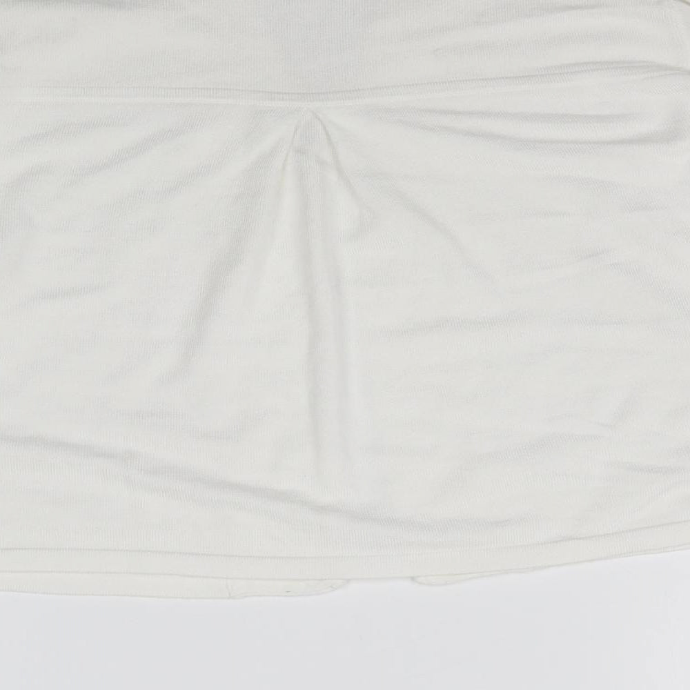 Wallis Womens White   Cardigan Jumper Size M