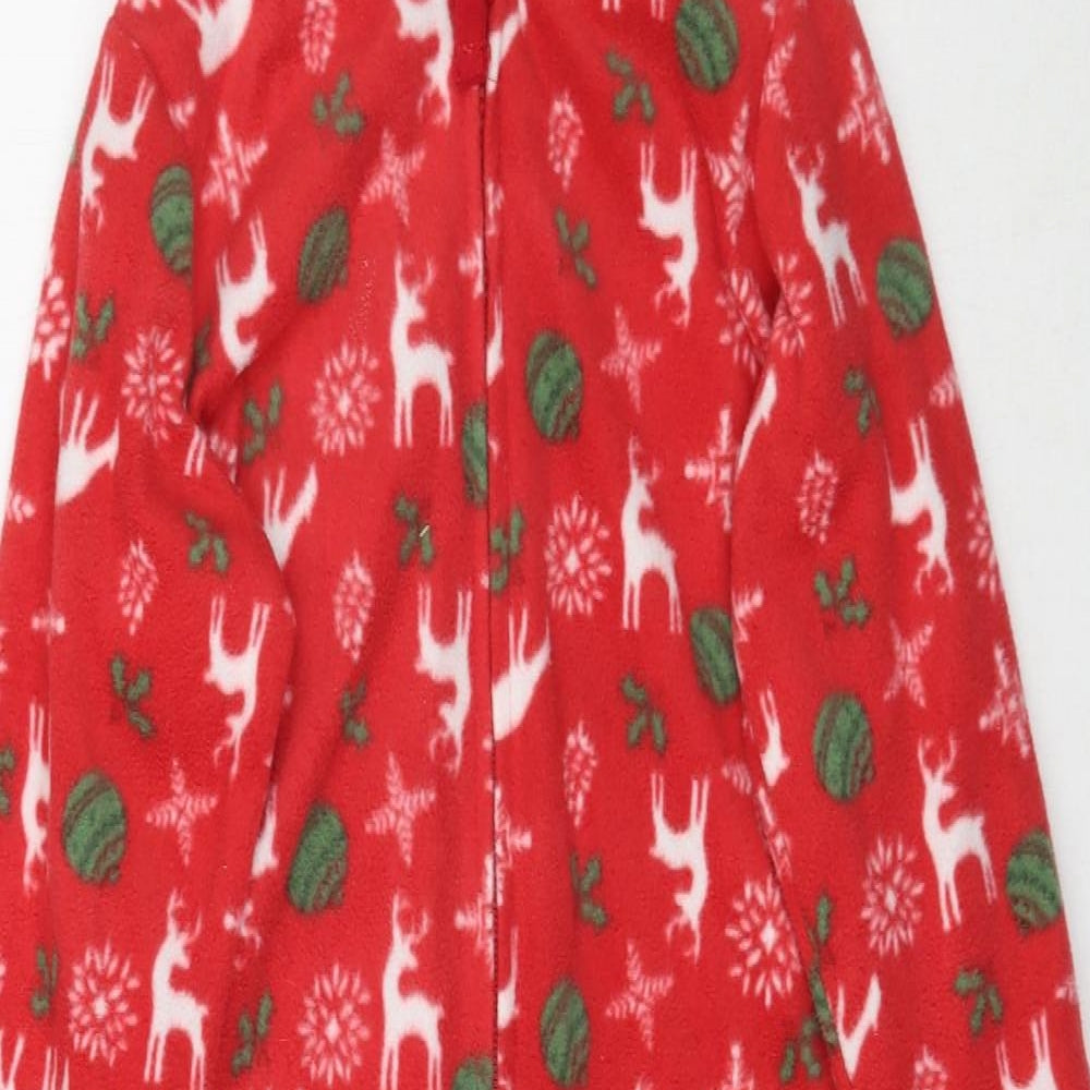 Lupilu Girls Red Solid   One Piece Size 4-5 Years  - Christmas Onesie