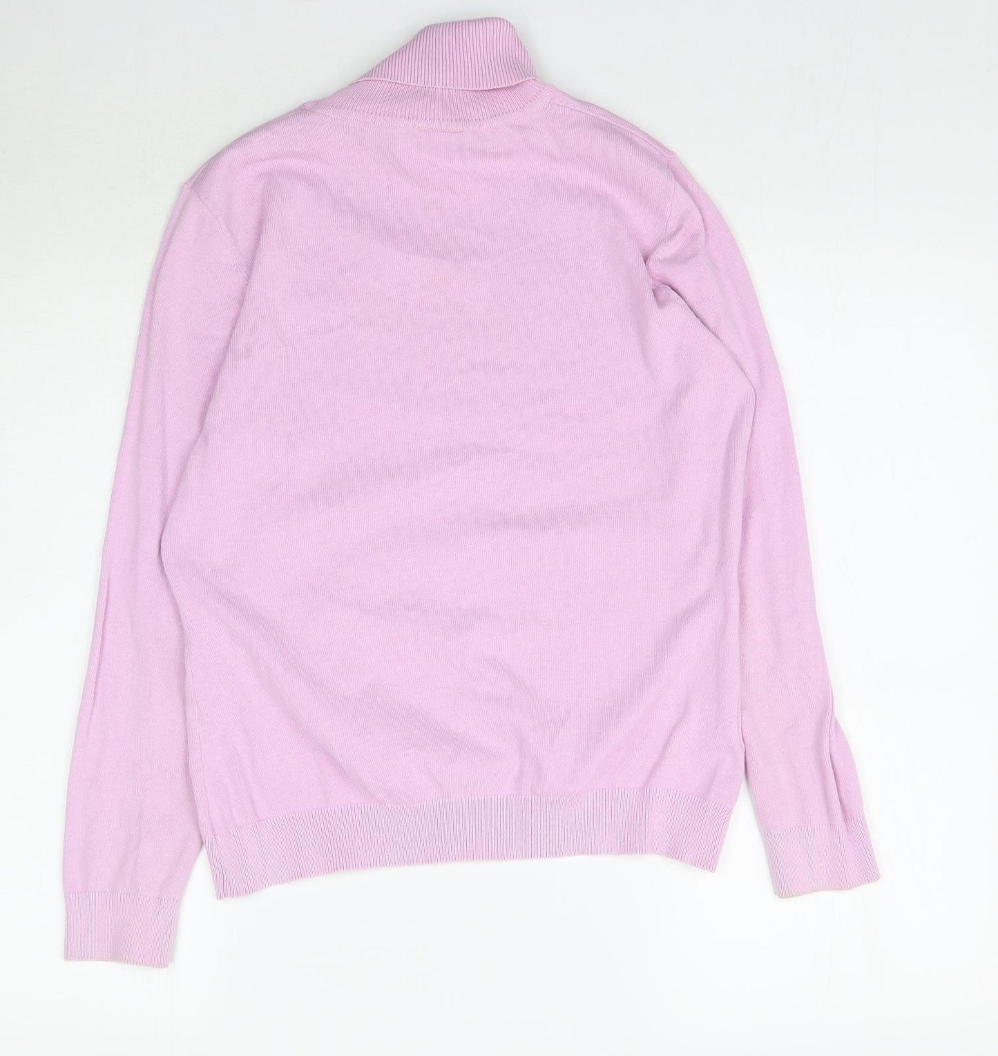 Country Casuals Womens Pink  Knit Basic T-Shirt Size M