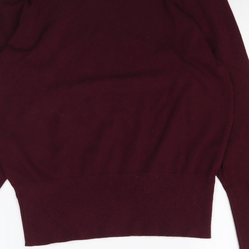 Dorothy Perkins Womens Red  Knit Pullover Jumper Size 8