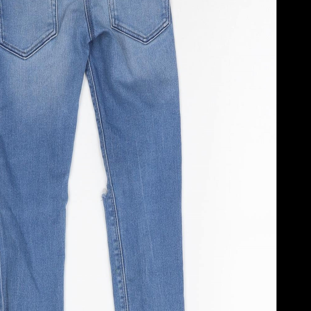 NEXT Girls Blue  Denim Skinny Jeans Size 6 Years