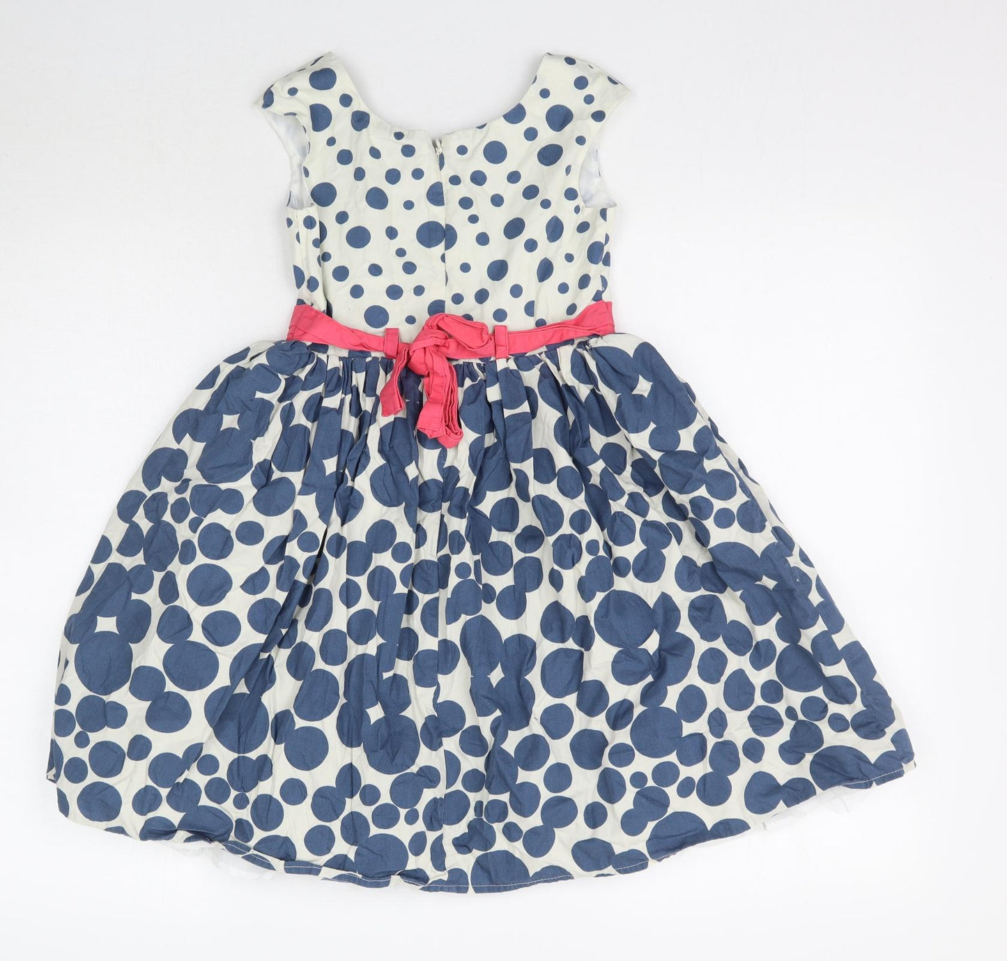 Emma Bunton Girls Girls Multicoloured Polka Dot  Fit & Flare  Size 6-7 Years