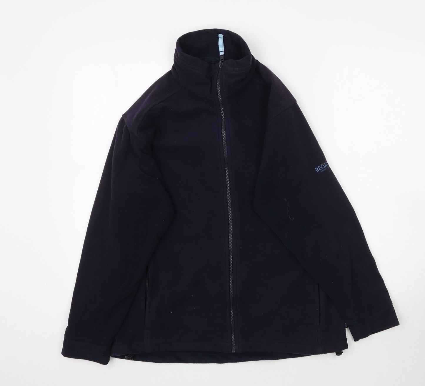Regatta Womens Blue  Fleece Full Zip Sweatshirt Size 10