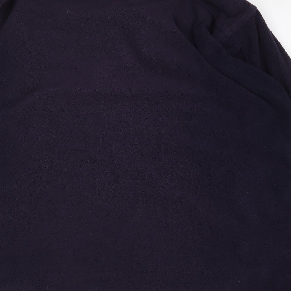 Regatta Womens Blue  Fleece Full Zip Sweatshirt Size 10