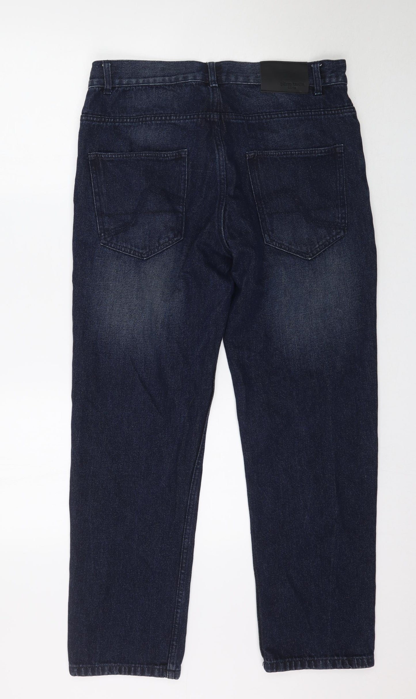 Pirre Cardin Mens Blue  Denim Straight Jeans Size 36 L30 in