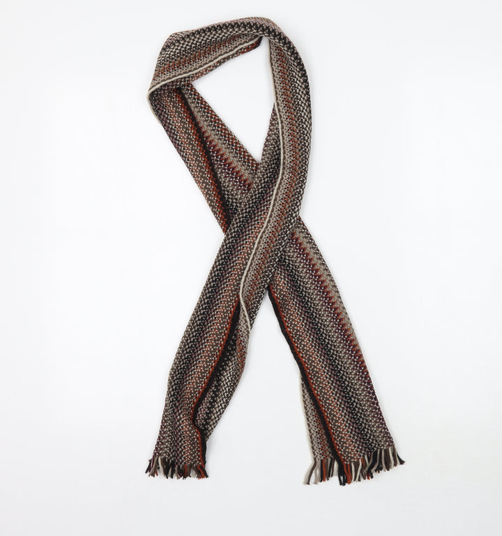 Marks and Spencer Unisex Multicoloured Knit Scarf One Size