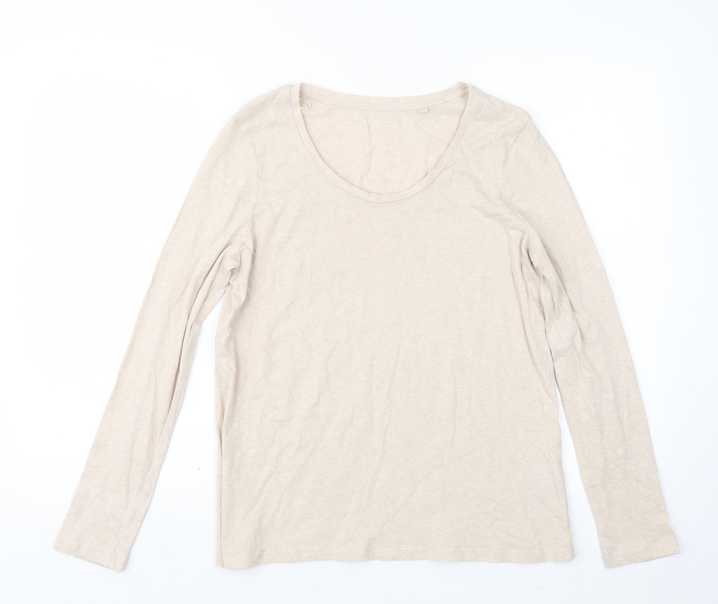 NEXT Womens Beige   Basic T-Shirt Size 12