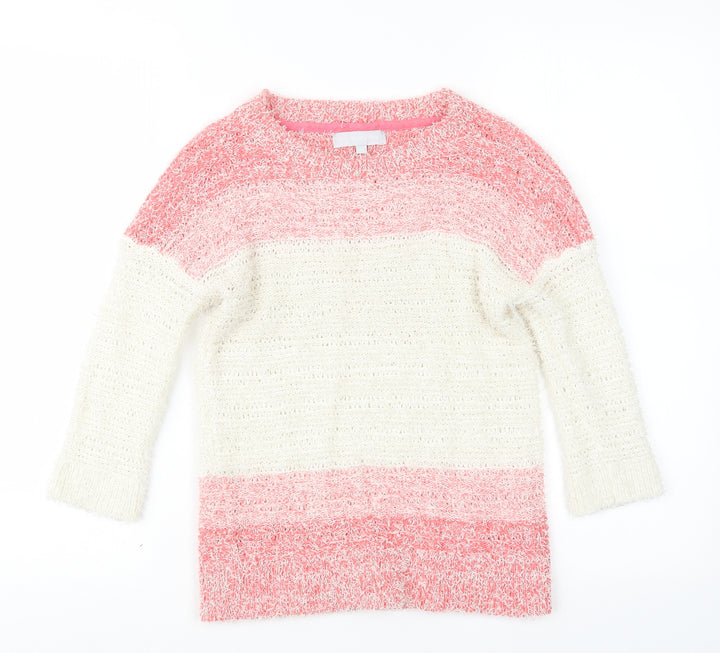 Red Herring Womens Pink   Pullover Jumper Size 10