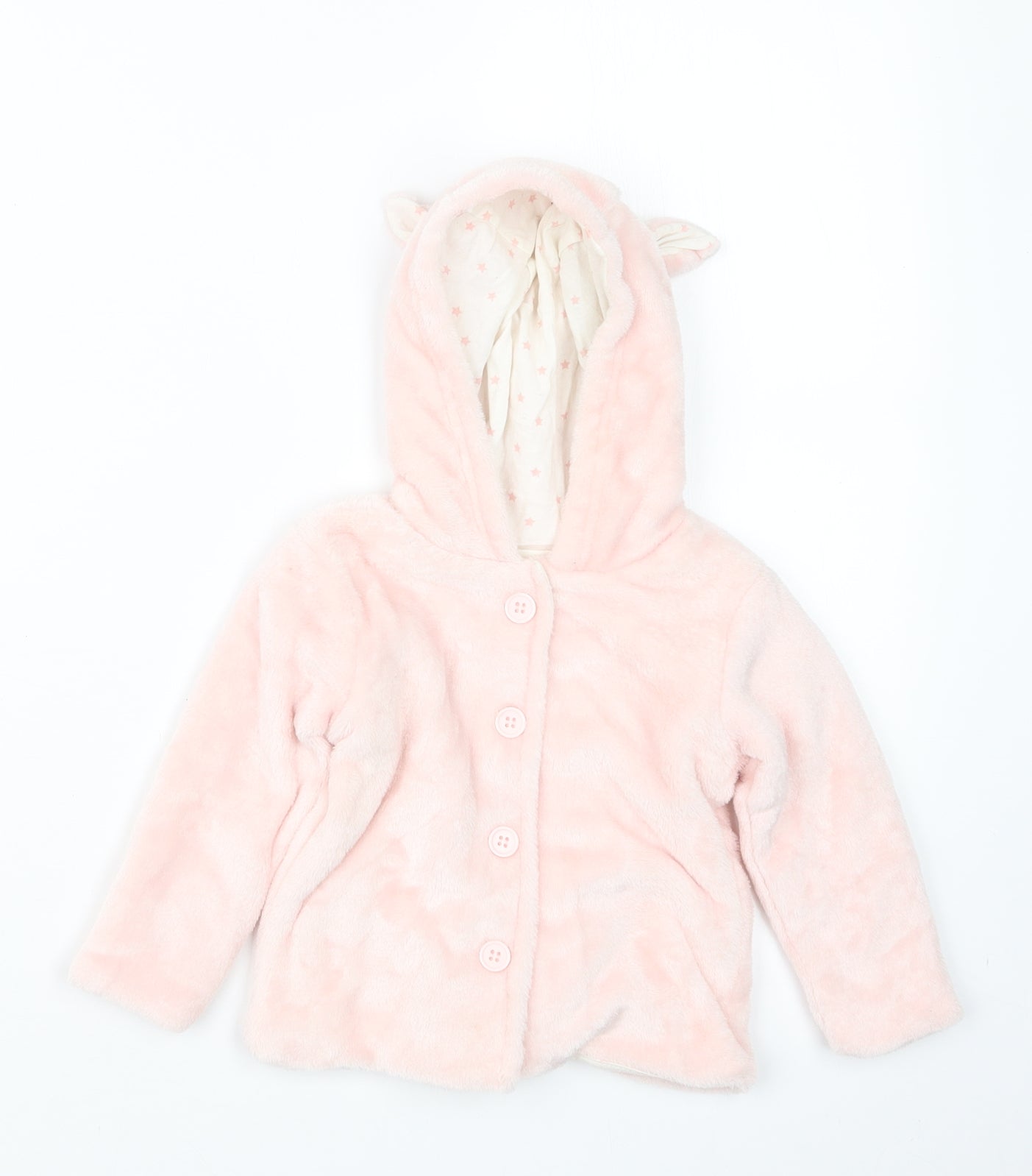 TU Girls Pink   Cardigan Jumper Size 9-12 Months
