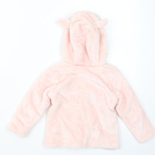 TU Girls Pink   Cardigan Jumper Size 9-12 Months