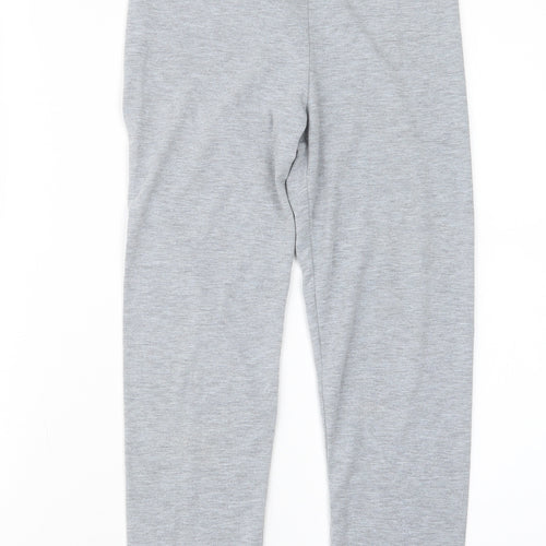 Preworn Girls Grey   Carrot Trousers Size 11-12 Years