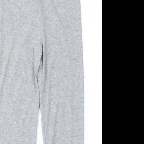 Preworn Girls Grey   Carrot Trousers Size 11-12 Years