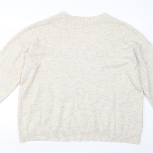 George Womens Beige  Knit Pullover Jumper Size XL