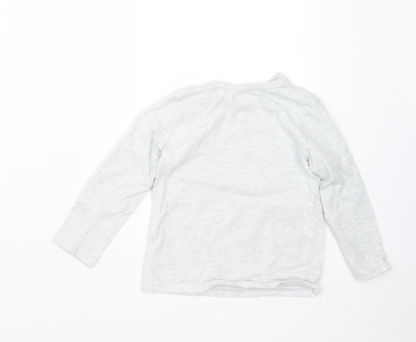 George Boys Grey   Basic T-Shirt Size 2-3 Years
