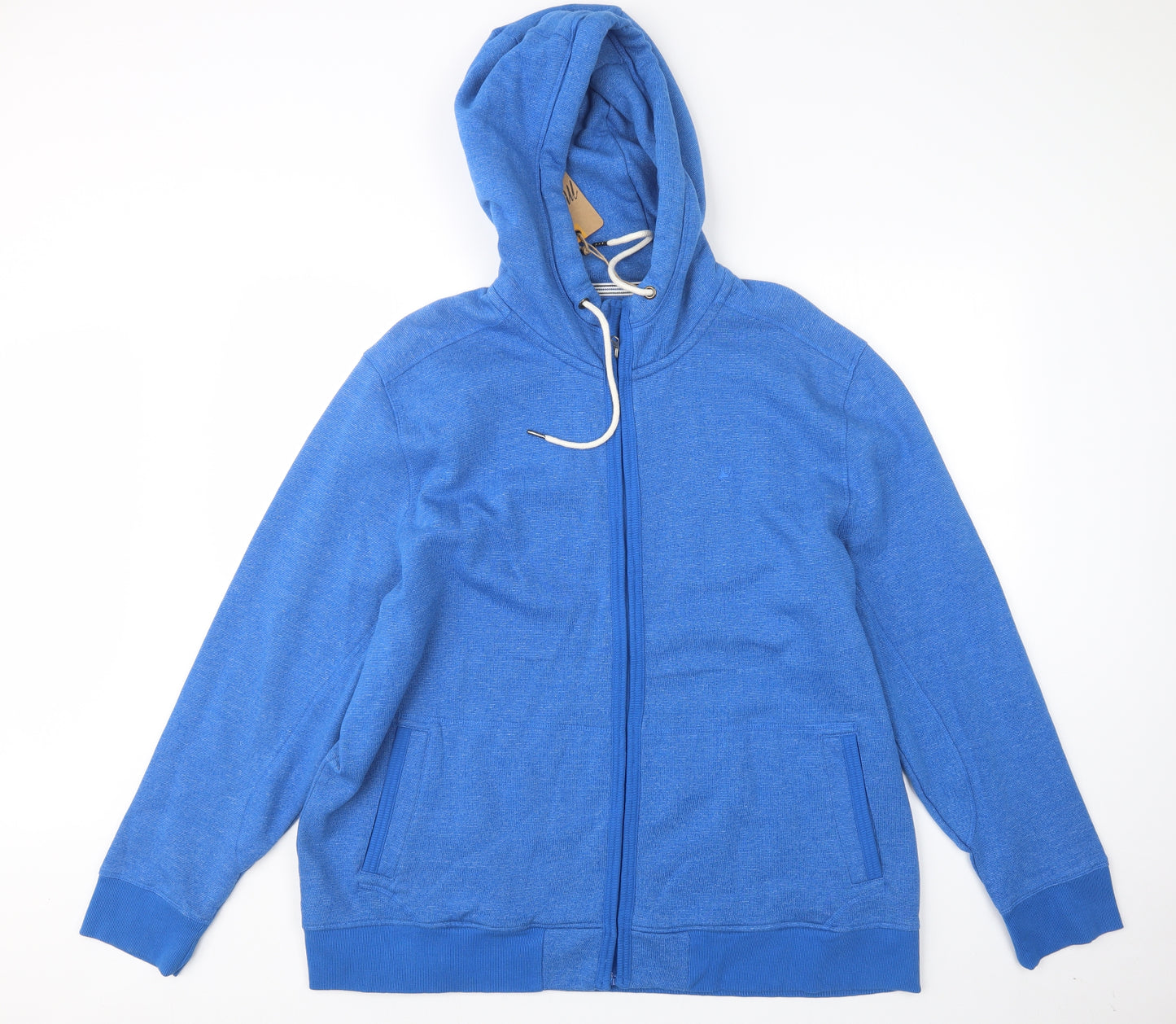 Mantaray Mens Blue   Pullover Hoodie Size 2XL