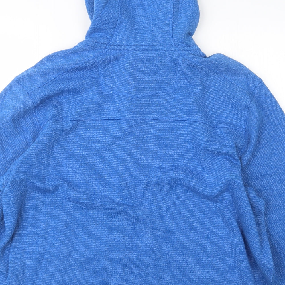Mantaray Mens Blue   Pullover Hoodie Size 2XL