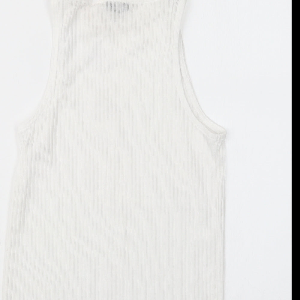 Atmosphere Womens White   Basic Tank Size 12