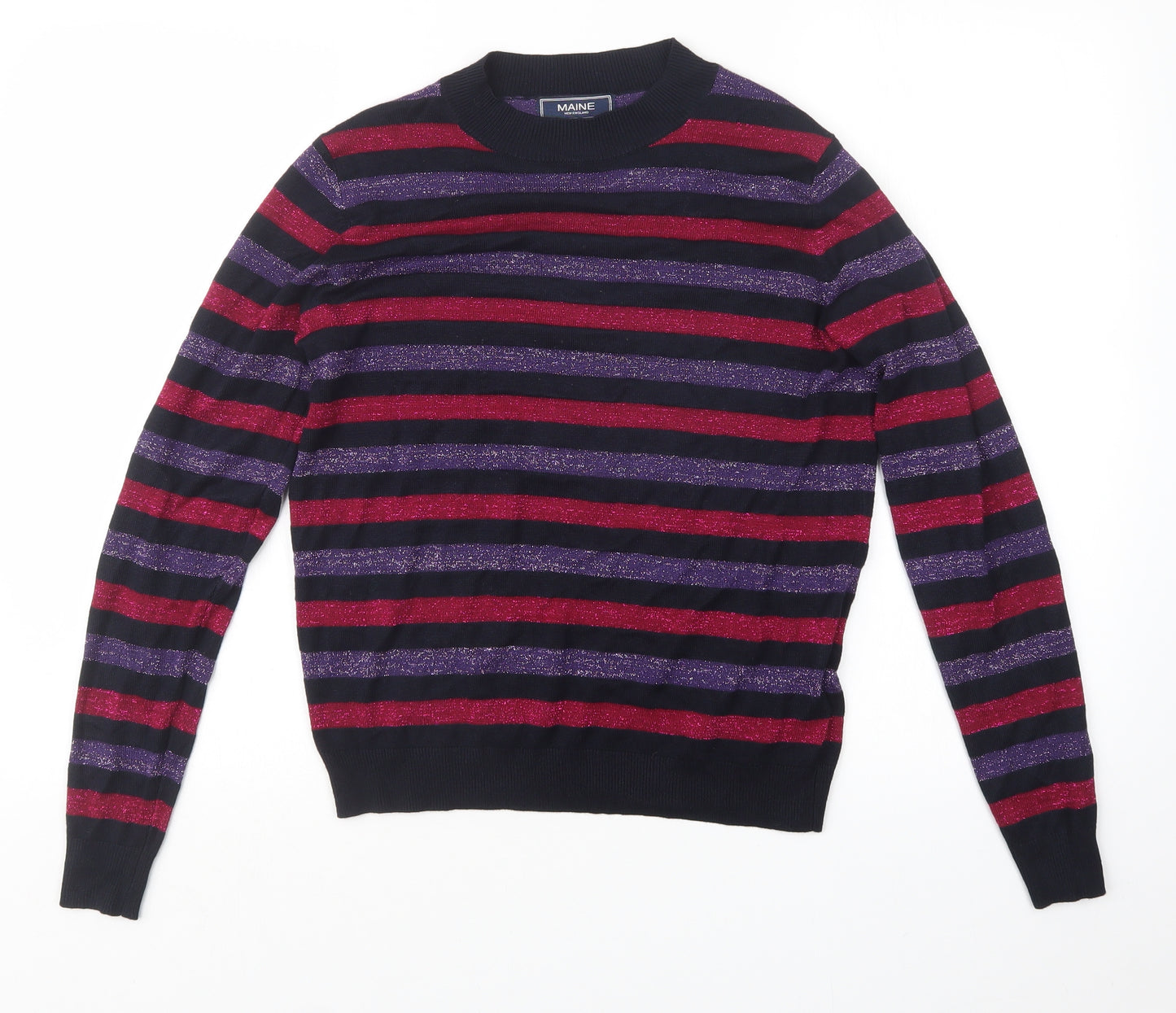 Maine Womens Blue   Pullover Jumper Size 12