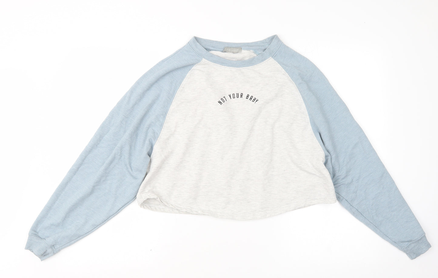 New Look Womens Grey   Pullover Jumper Size S