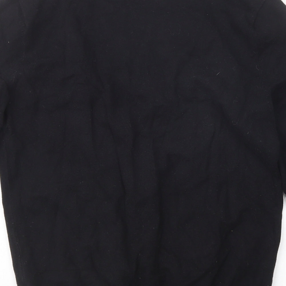 F&F Womens Black  Knit Cardigan Jumper Size 12