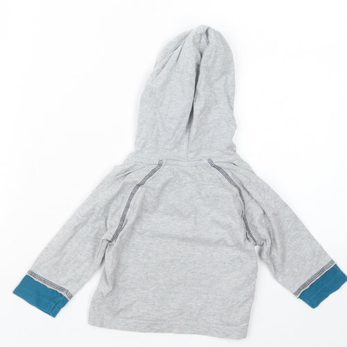 MINIMODE Boys Grey   Basic T-Shirt Size 6-9 Months