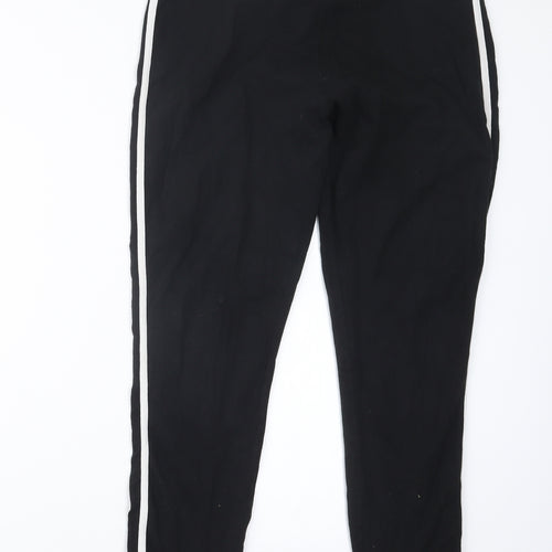 New Look Womens Black   Jogger Trousers Size 16 L27.5 in