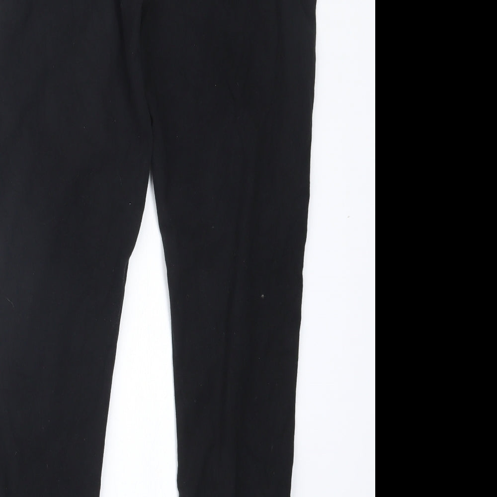 New Look Womens Black   Jogger Trousers Size 16 L27.5 in