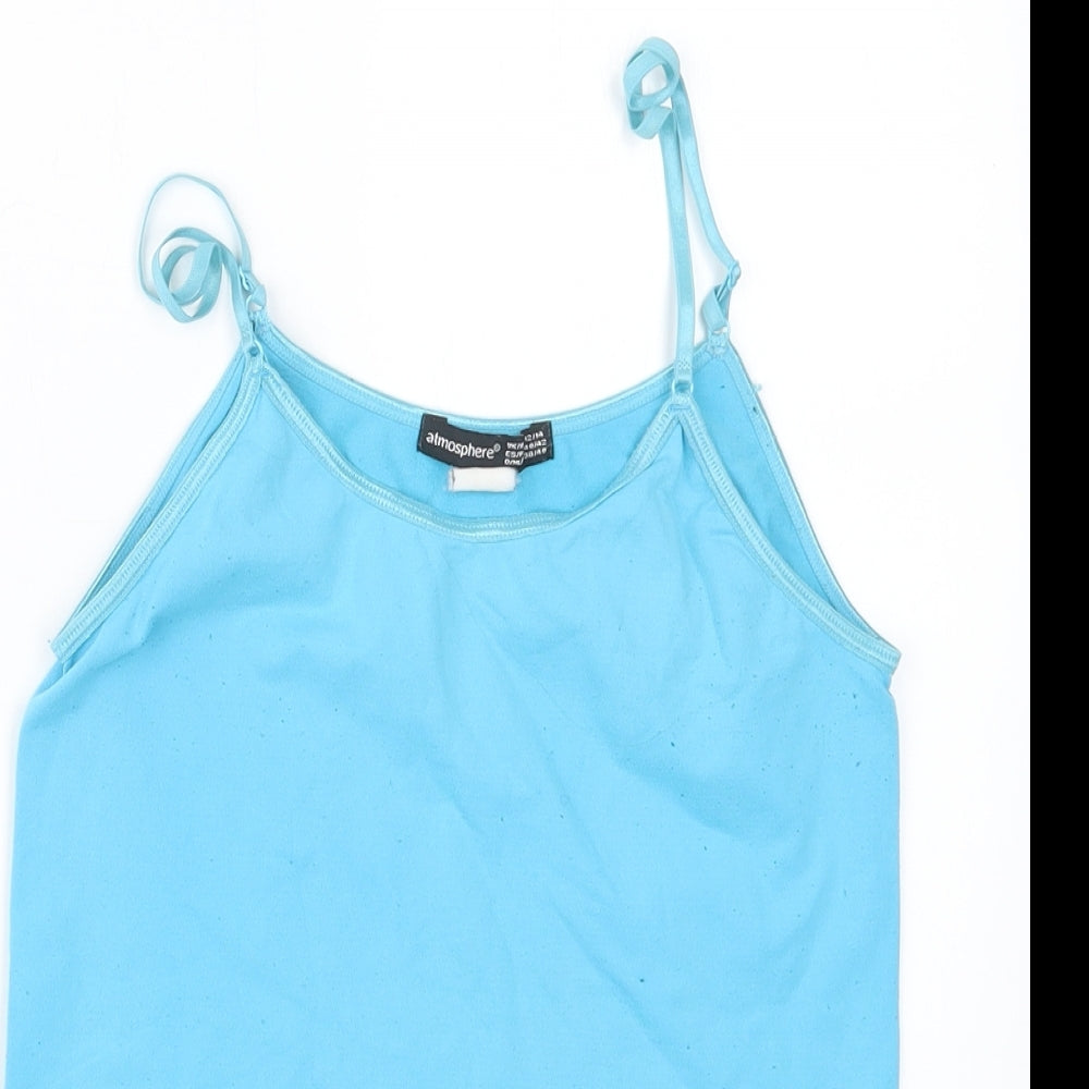 Atmosphere Womens Blue   Basic Tank Size 12