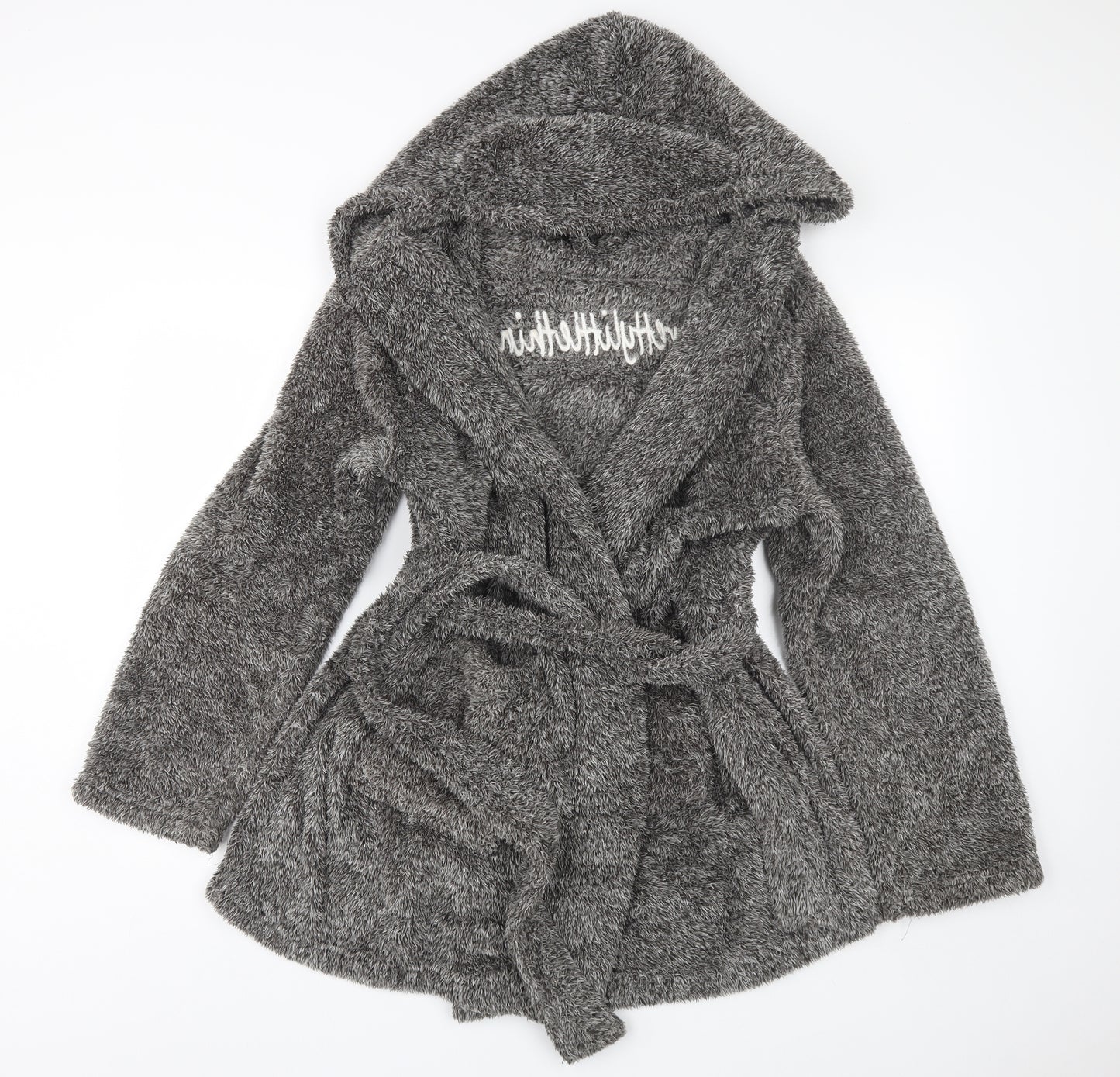 PRETTYLITTLETHING Womens Grey   Cami Gown Size M