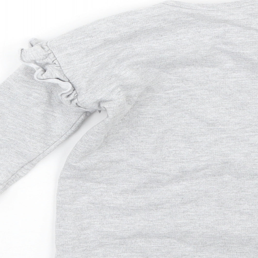 George Girls Grey   Pullover Jumper Size 9-12 Months  - Miffy