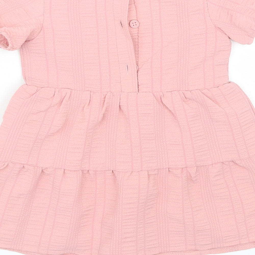 Primark Girls Pink   T-Shirt Dress  Size 9-12 Months