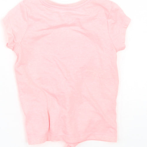 Disney Girls Pink   Basic T-Shirt Size 9-12 Months  - Minnie Mouse