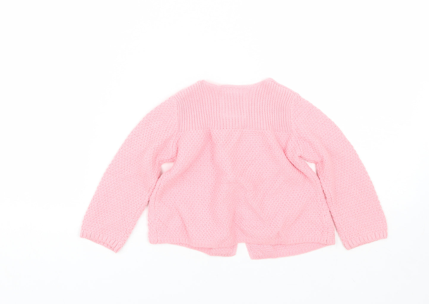 Primark Girls Pink   Cardigan Jumper Size 12-18 Months