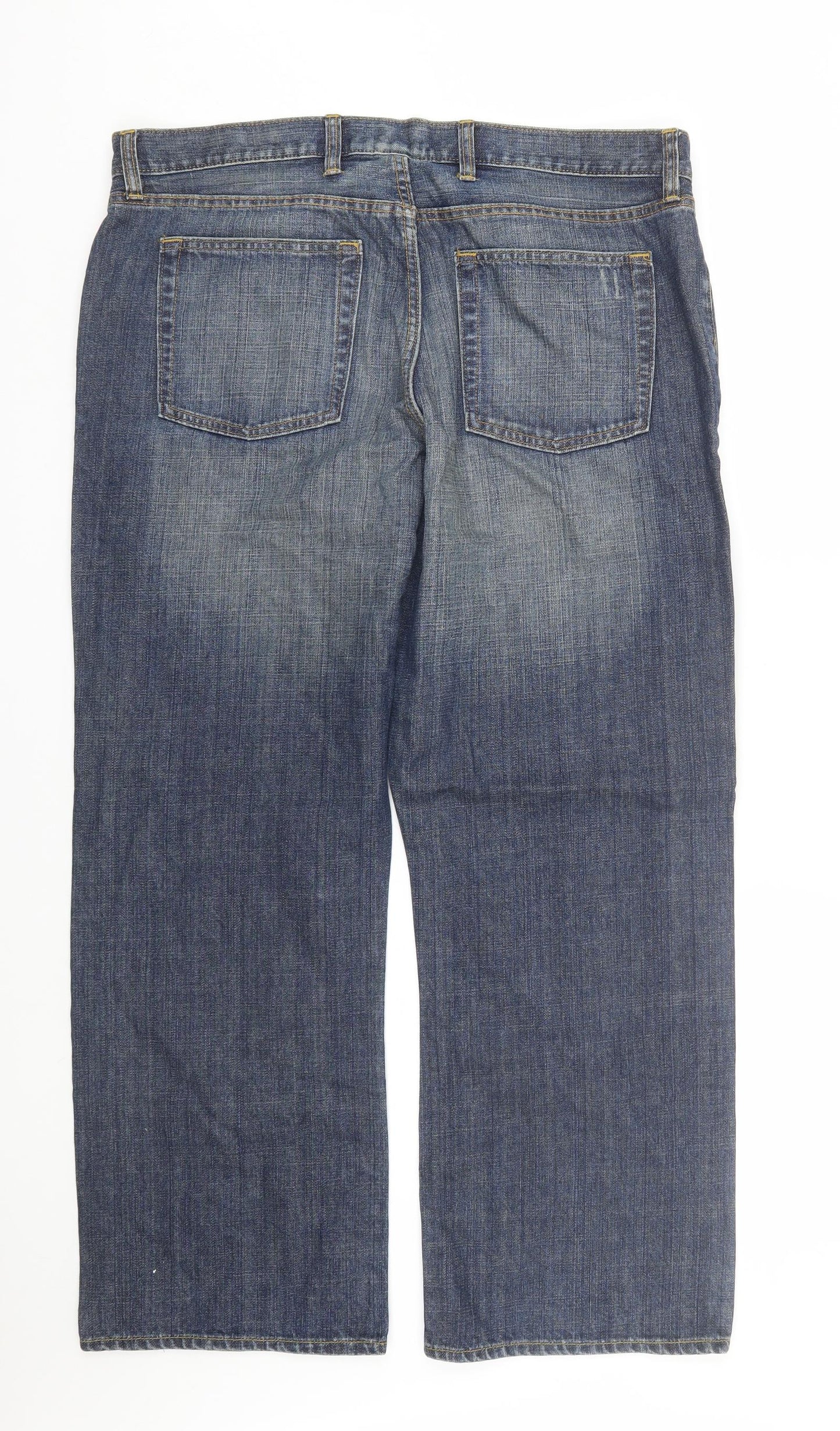 Gap Mens Blue  Denim Straight Jeans Size 38 L28 in