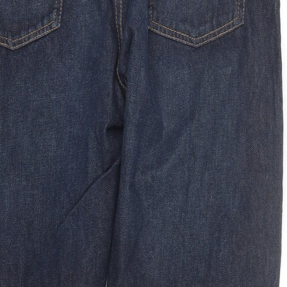 F&F Mens Blue  Denim Straight Jeans Size 38 L28 in
