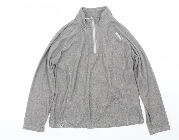 Regetta Womens Grey Pullover Sweatshirt Size 14