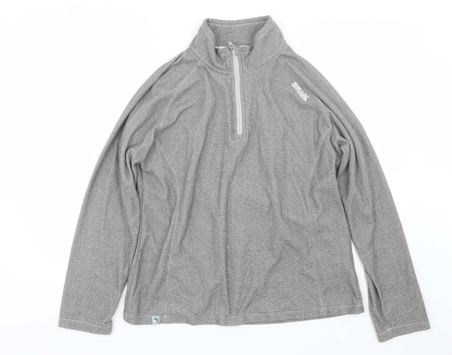 Regetta Womens Grey   Pullover Sweatshirt Size 14