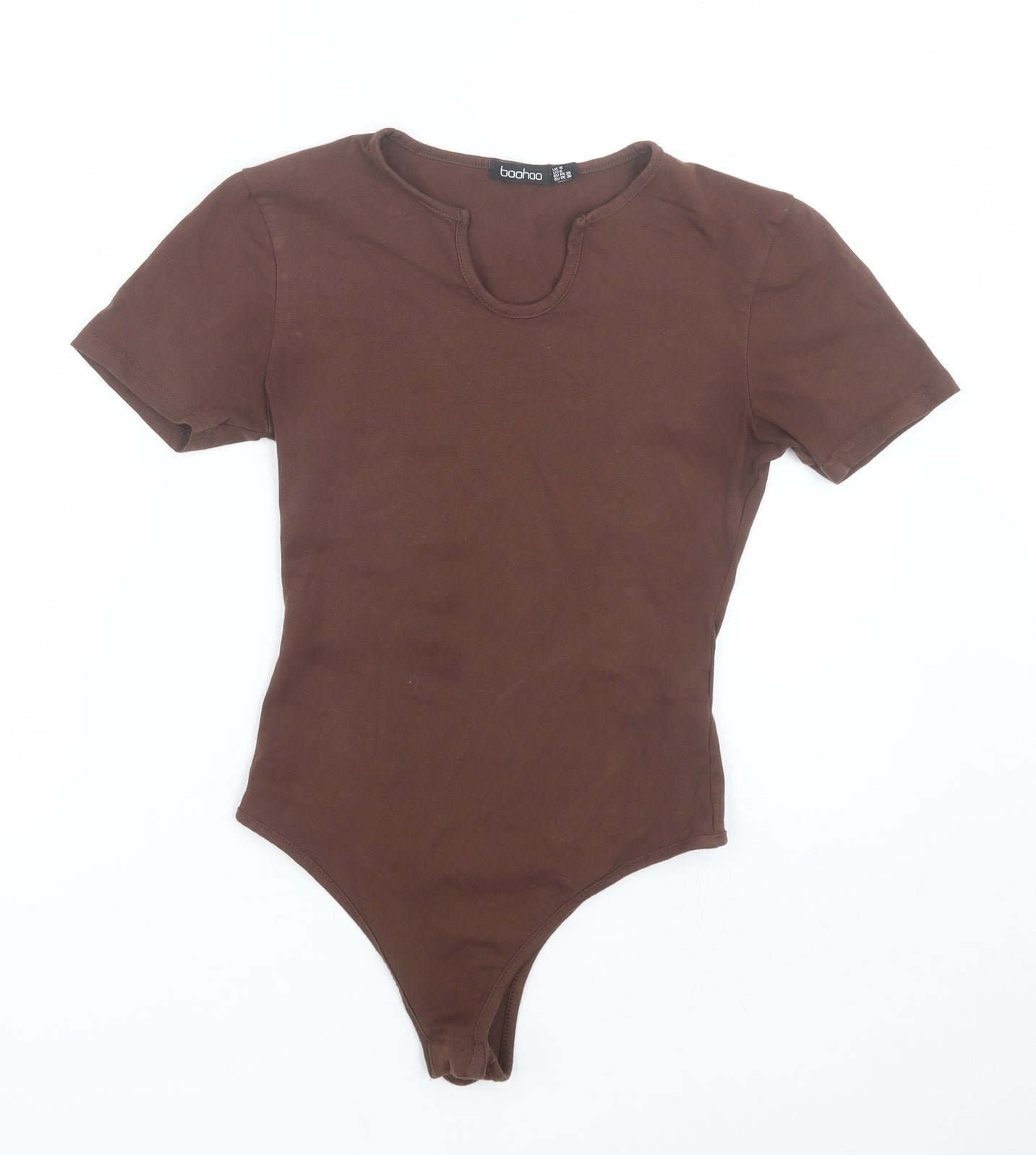 Boohoo Womens Brown   Catsuit One-Piece Size 10