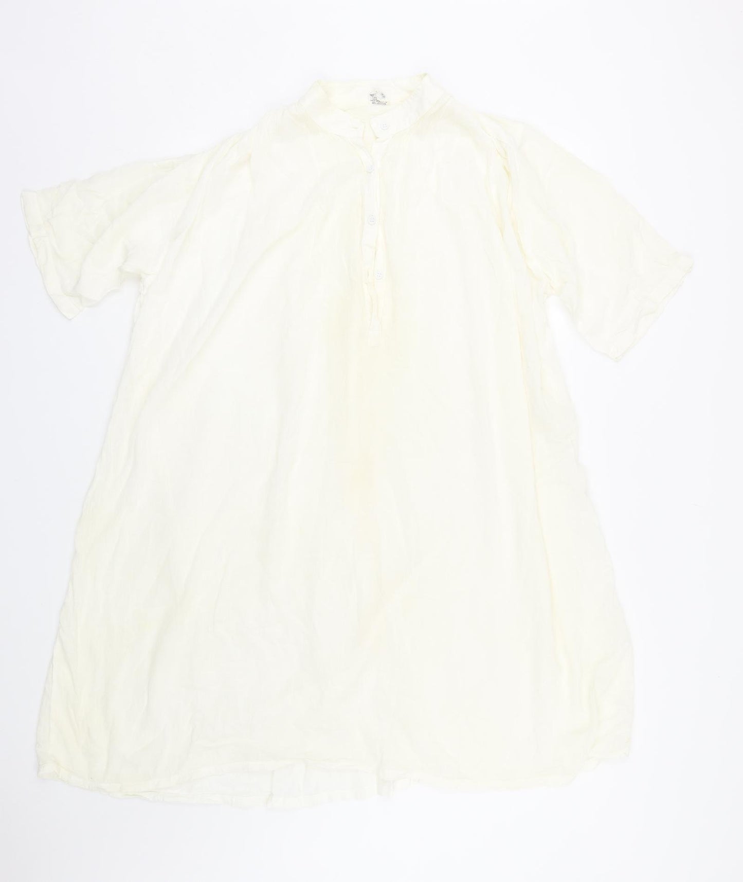 Preworn Womens White   Basic Blouse Size 18