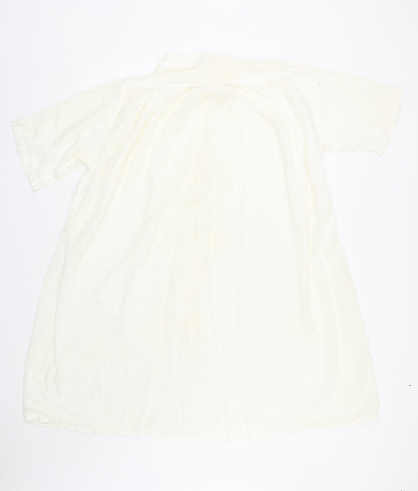 Preworn Womens White   Basic Blouse Size 18