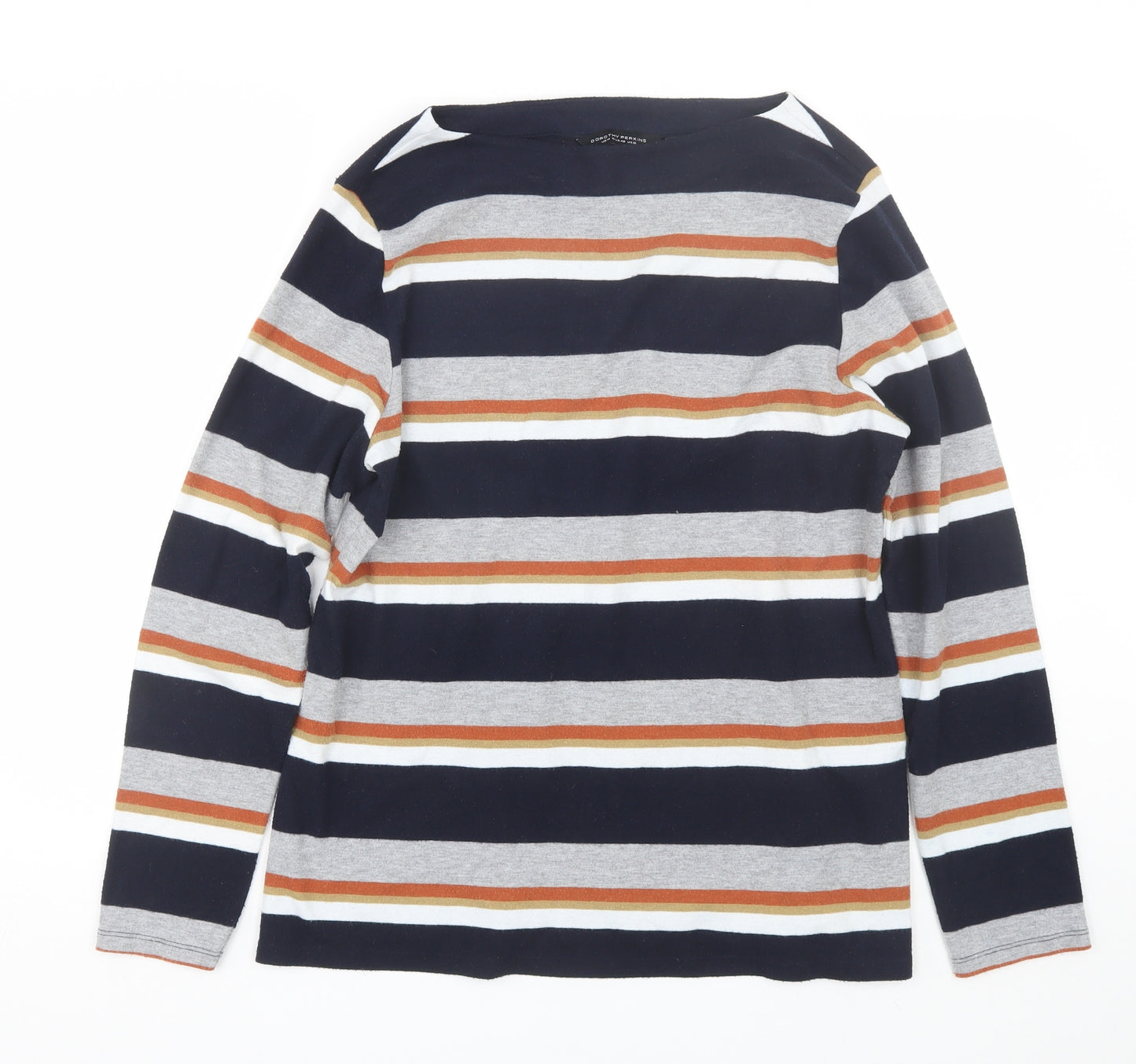 Dorothy Perkins Womens Multicoloured Striped  Pullover Jumper Size 18