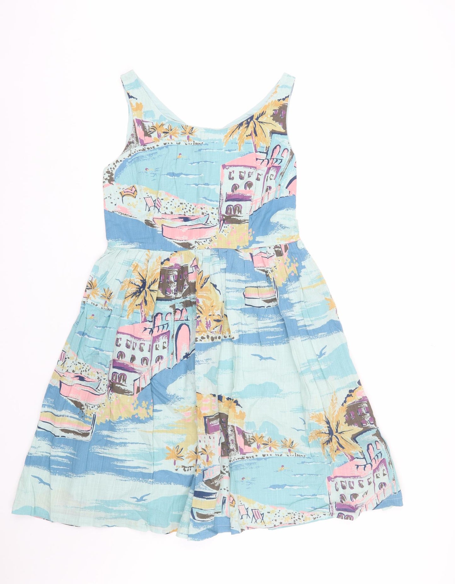 Boden Womens Multicoloured   Tank Dress  Size 12